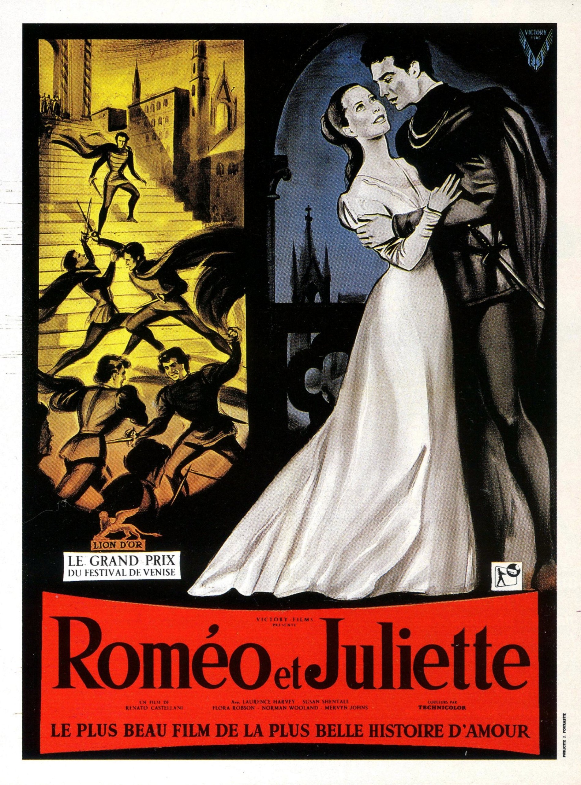 爱情片《罗密欧与朱丽叶》（1954）